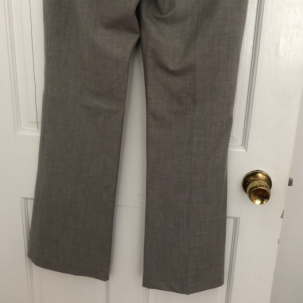 Gray wide leg trousers (Theory) - Picture 4 of 4